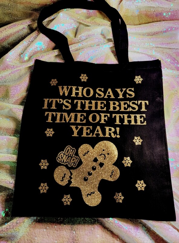 The Grinch bag - Large Black
