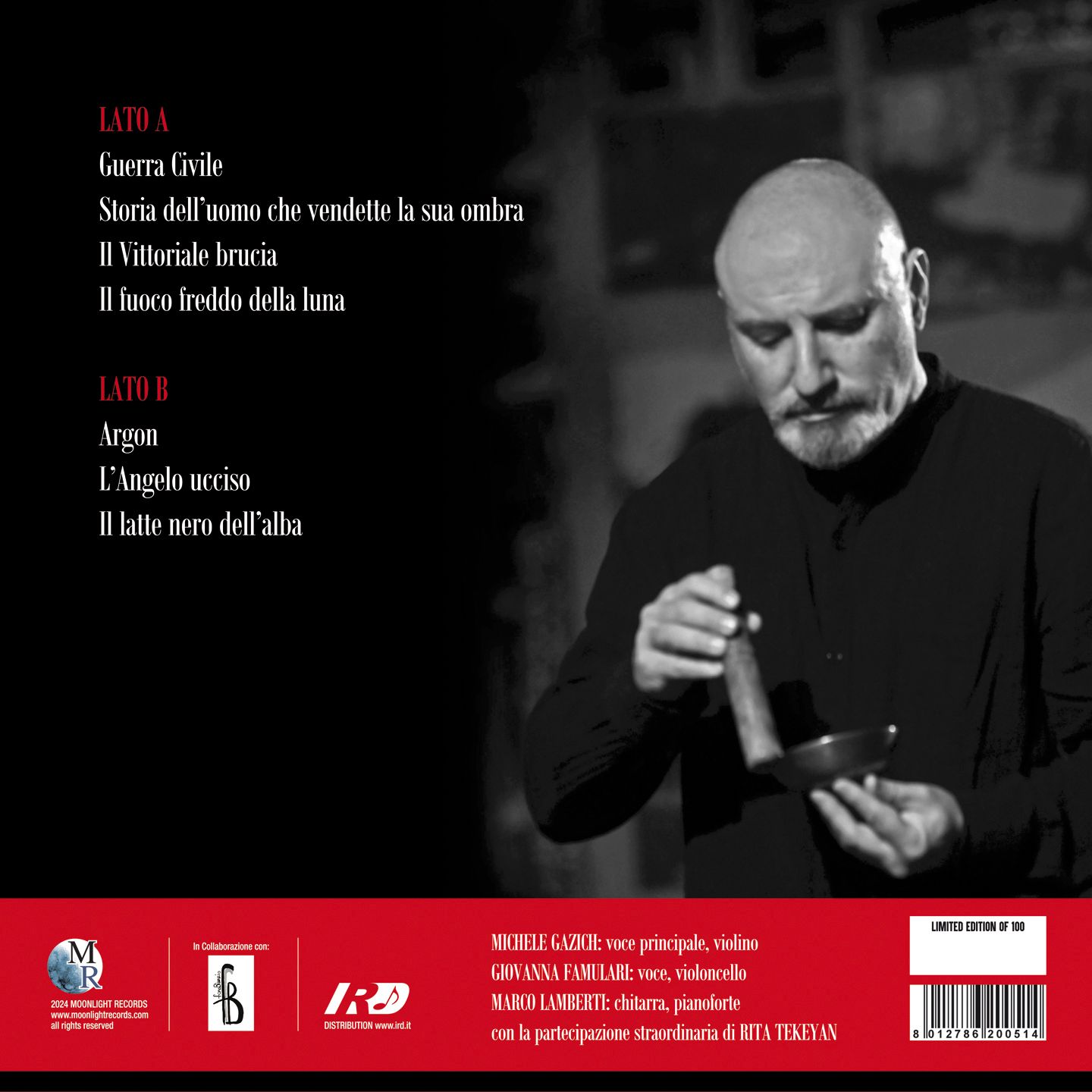 Michele Gazich - Il Vittoriale Brucia (LP+CD)