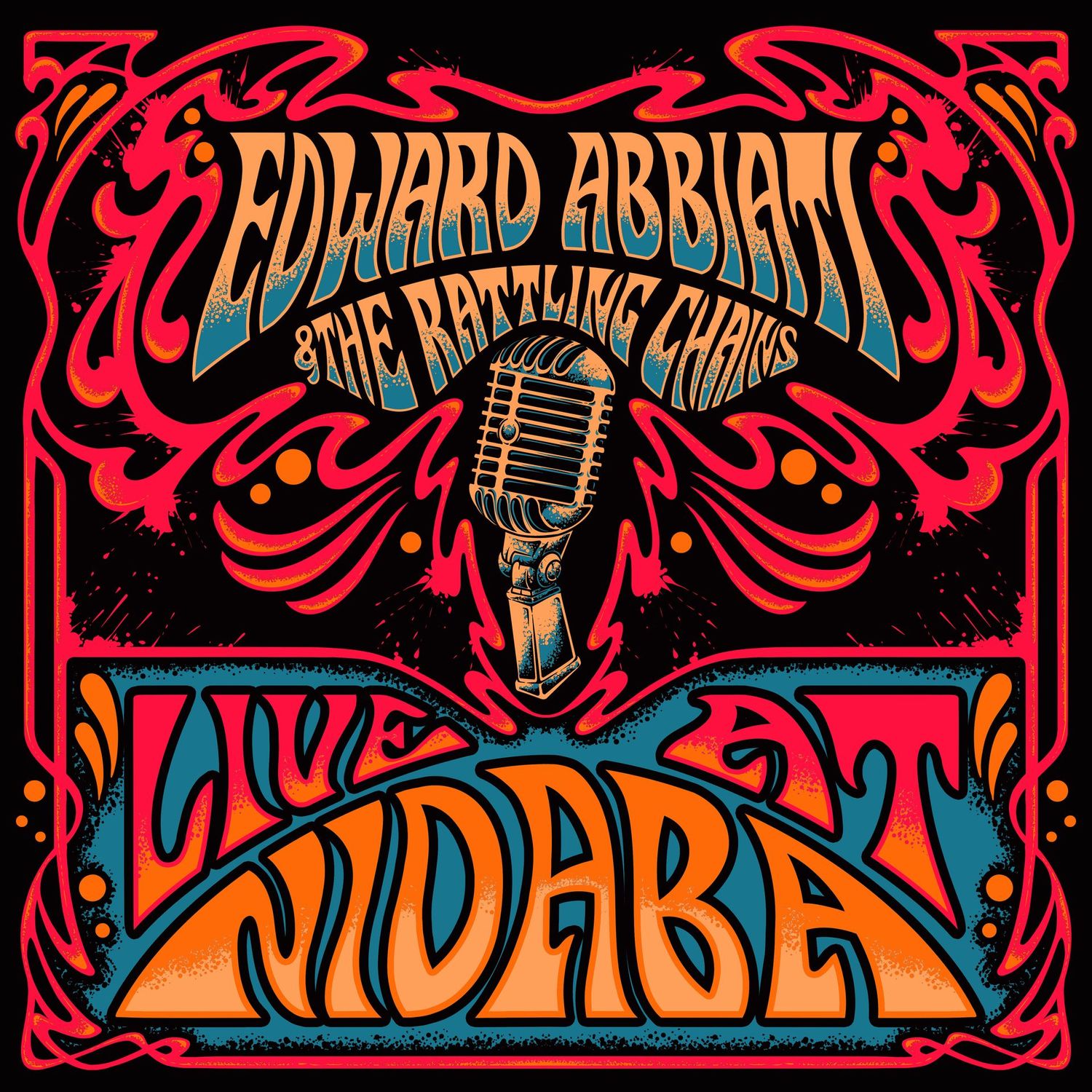 EDWARD ABBIATI & THE RATTLING CHAINS – Live at Nidaba (LP+CD)