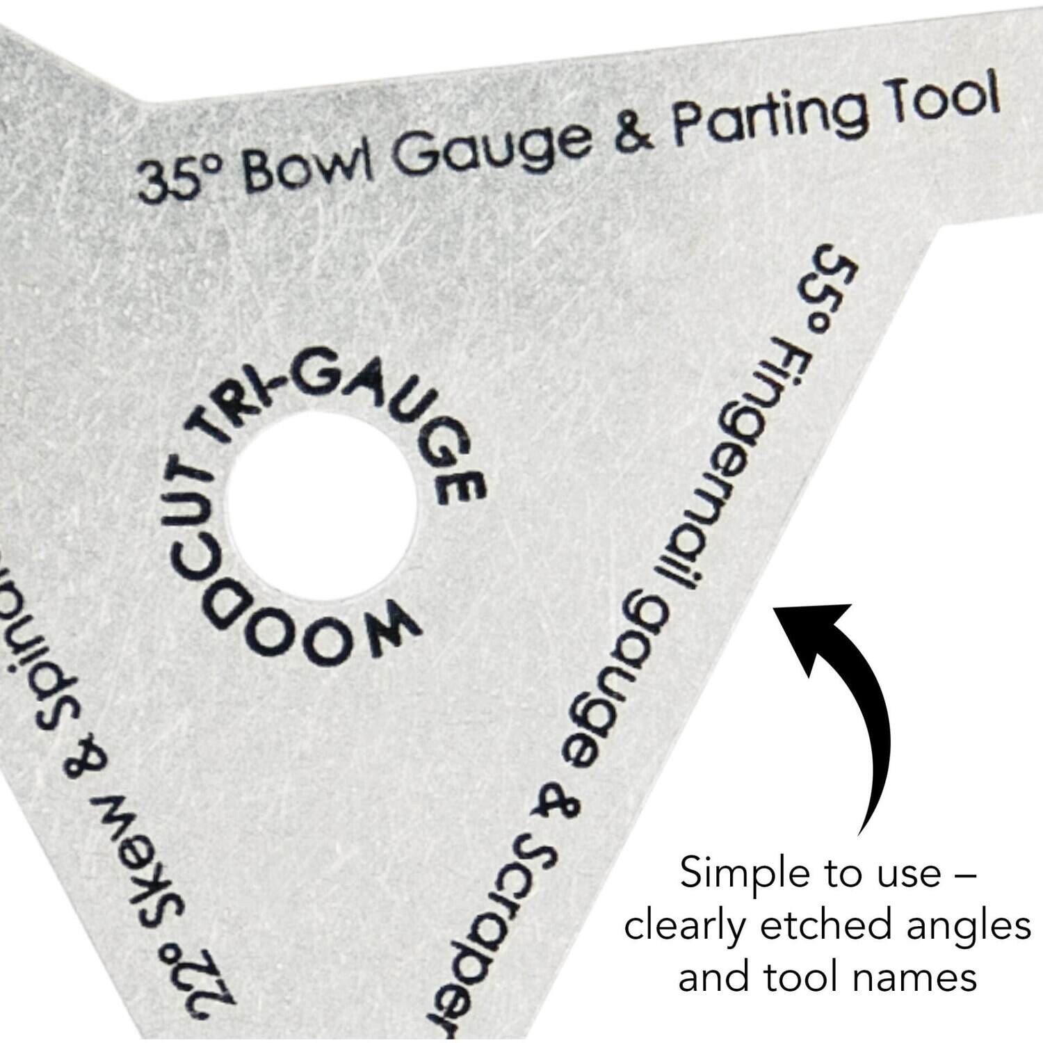 Tri-Gauge Woodworkers Angle Gauge