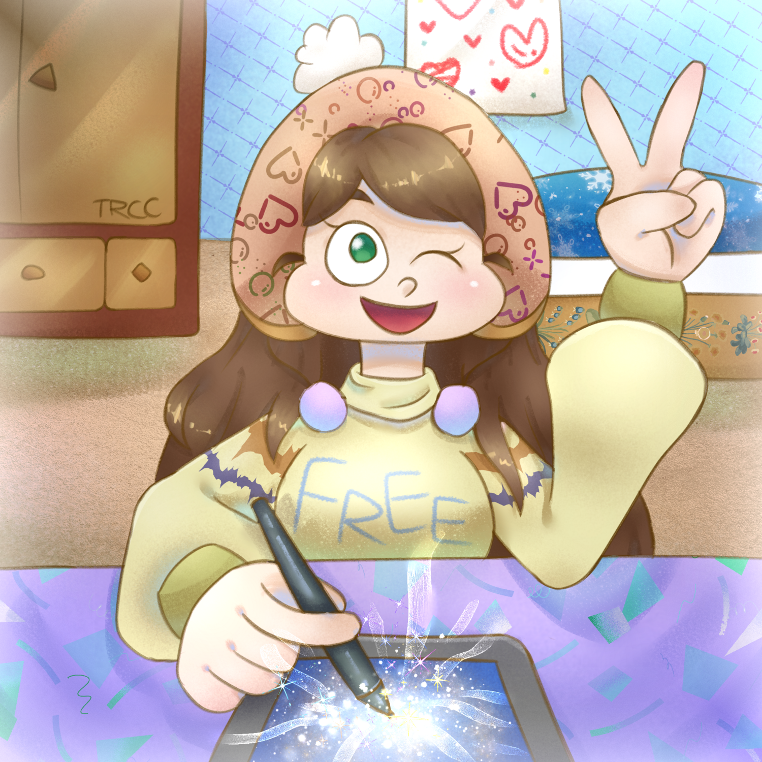 我的精美卡通風格頭像
My beautiful cartoon style avatar