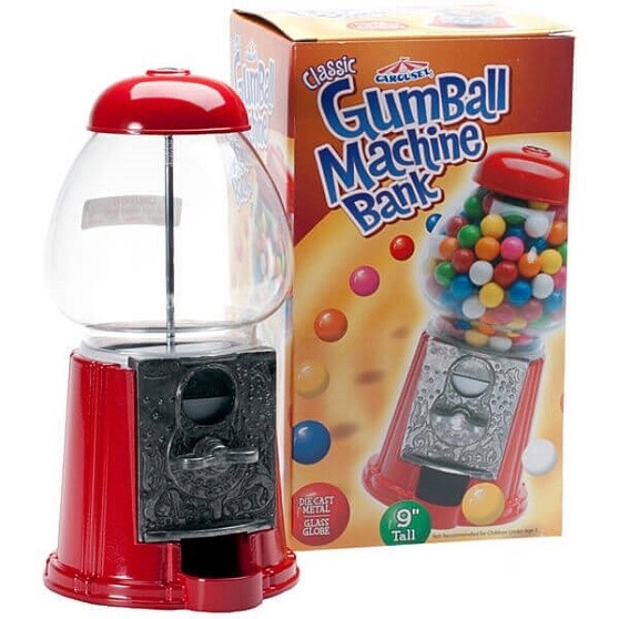 Gumball Machine (glass &amp; metal)