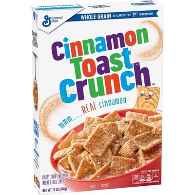 Cinnamon Toast Crunch Cereal - Original 340-354g
