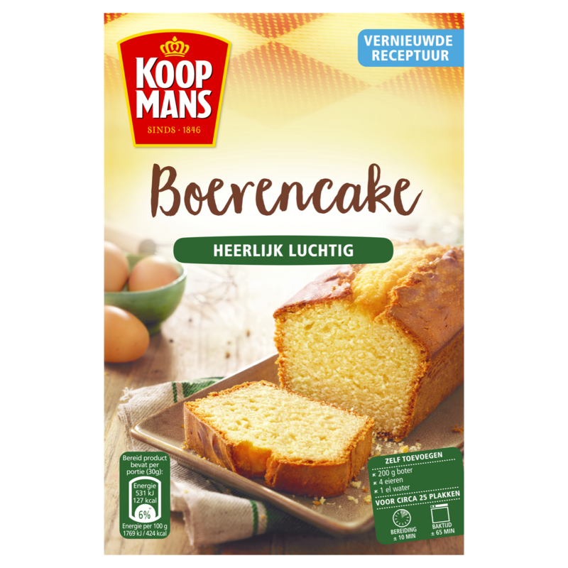 Farmers Cake Mix (boerencake) 400g