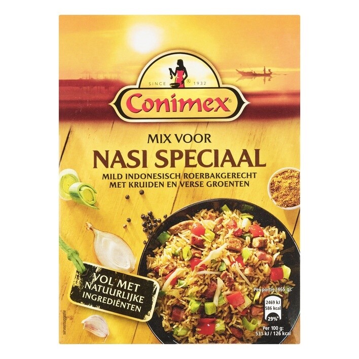 Nasi Speciaal Mix (Nasi for Special Fried Rice)