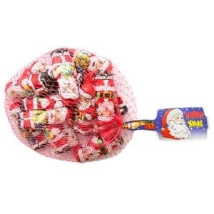 Milk Chocolate Santas (in mesh bag) 68g