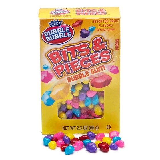 Dubble Bubble Bits &amp; Pieces Gum 65g