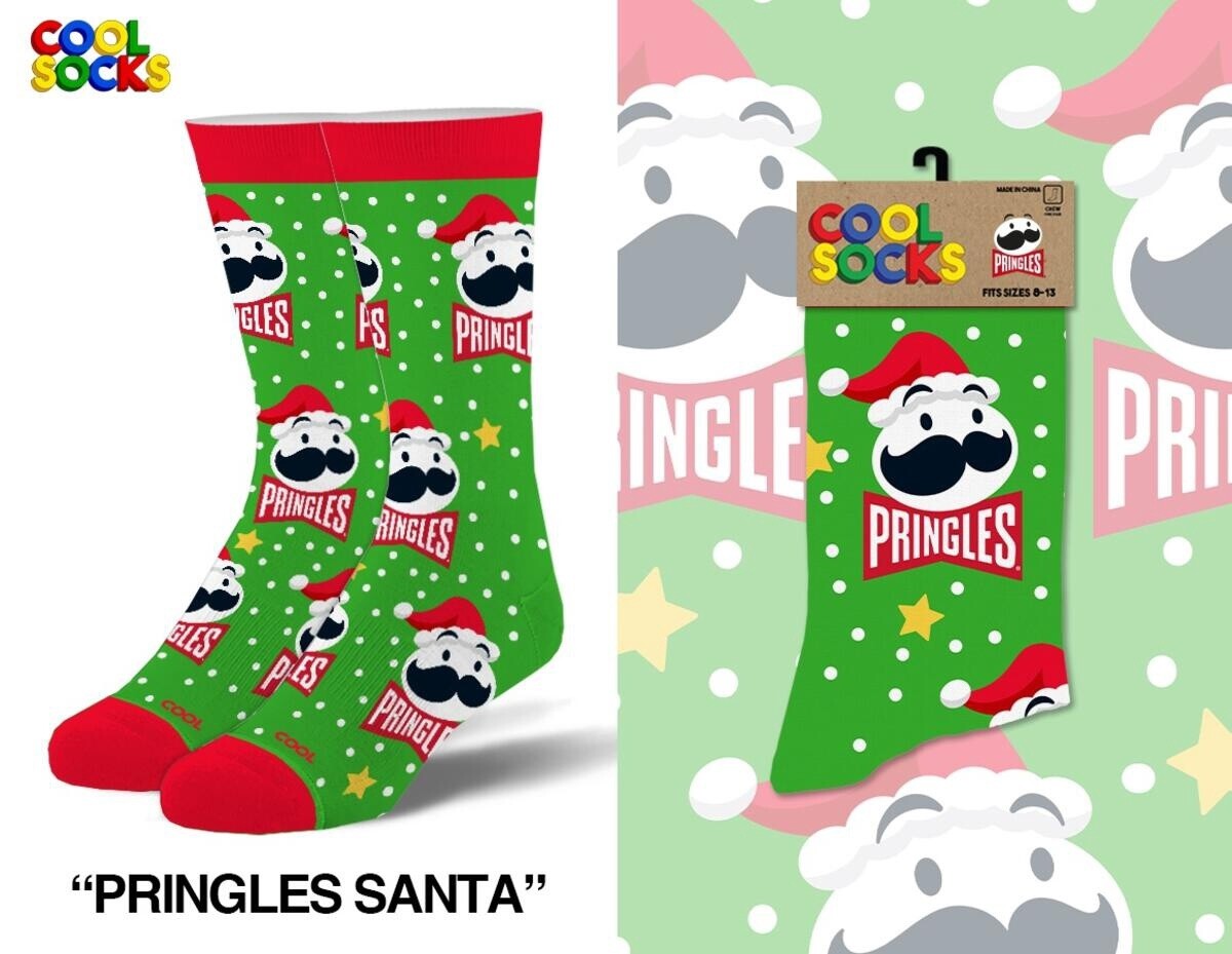 Adults Socks - Pringles Christmas