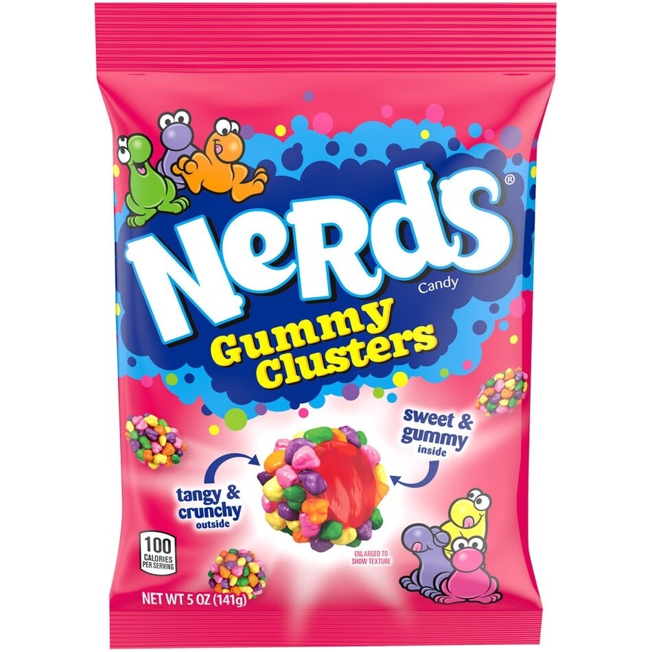 Nerds Gummy Clusters - Rainbow (141g)