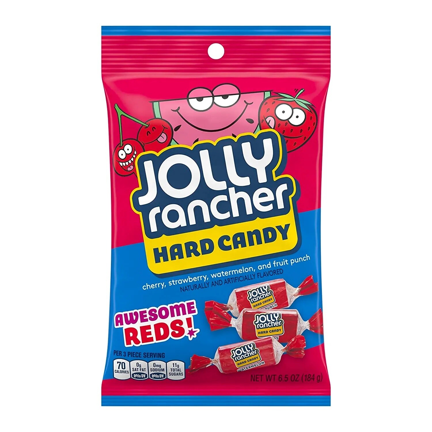 Jolly Rancher Hard Candy - Awesome Reds 184g