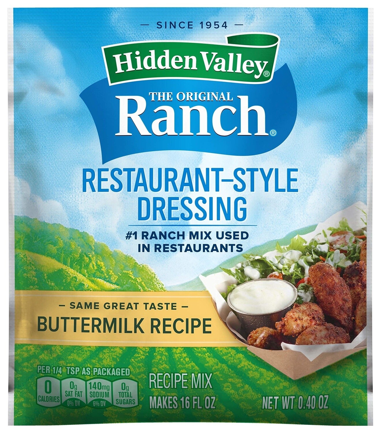 Hidden Valley Ranch Dressing Mix 11g