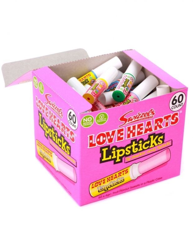 Swizzels Love Hearts Lipsticks
