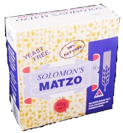 REDUCED BB - Matzo (Matze) Crackers 400g (DNO)