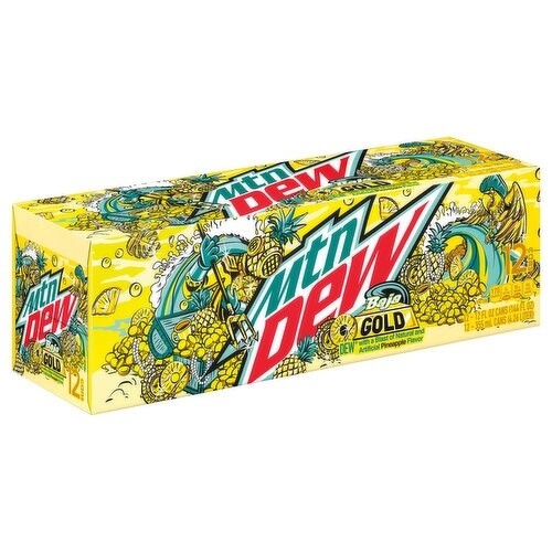 Mtn Dew (Mountain Dew) Baja Gold 355ml