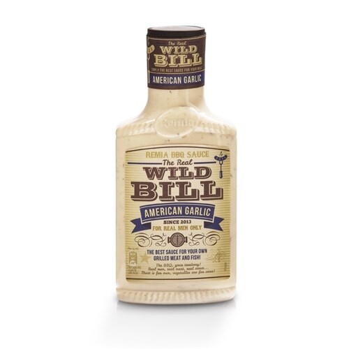 Wild Bill American Garlic BBQ Sauce 450ml