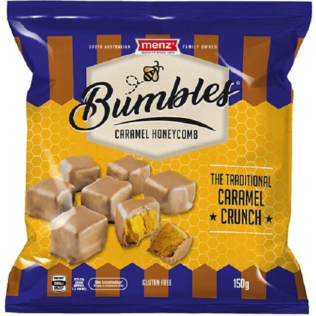 Bumbles Caramel Honeycomb 150g