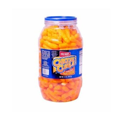 Herr&#39;s Cheese Curls Barrel 340g