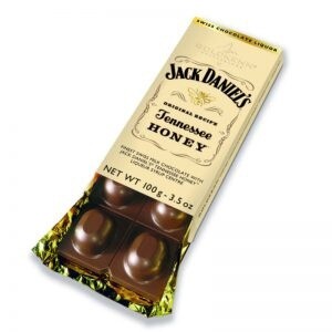 Jack Daniel's Tennessee Honey Chocolate Bar 100g