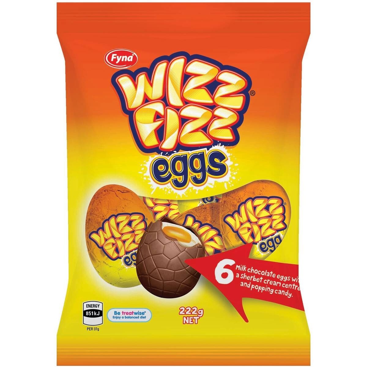 Wizz Fizz Mini Eggs 125g (DNO)