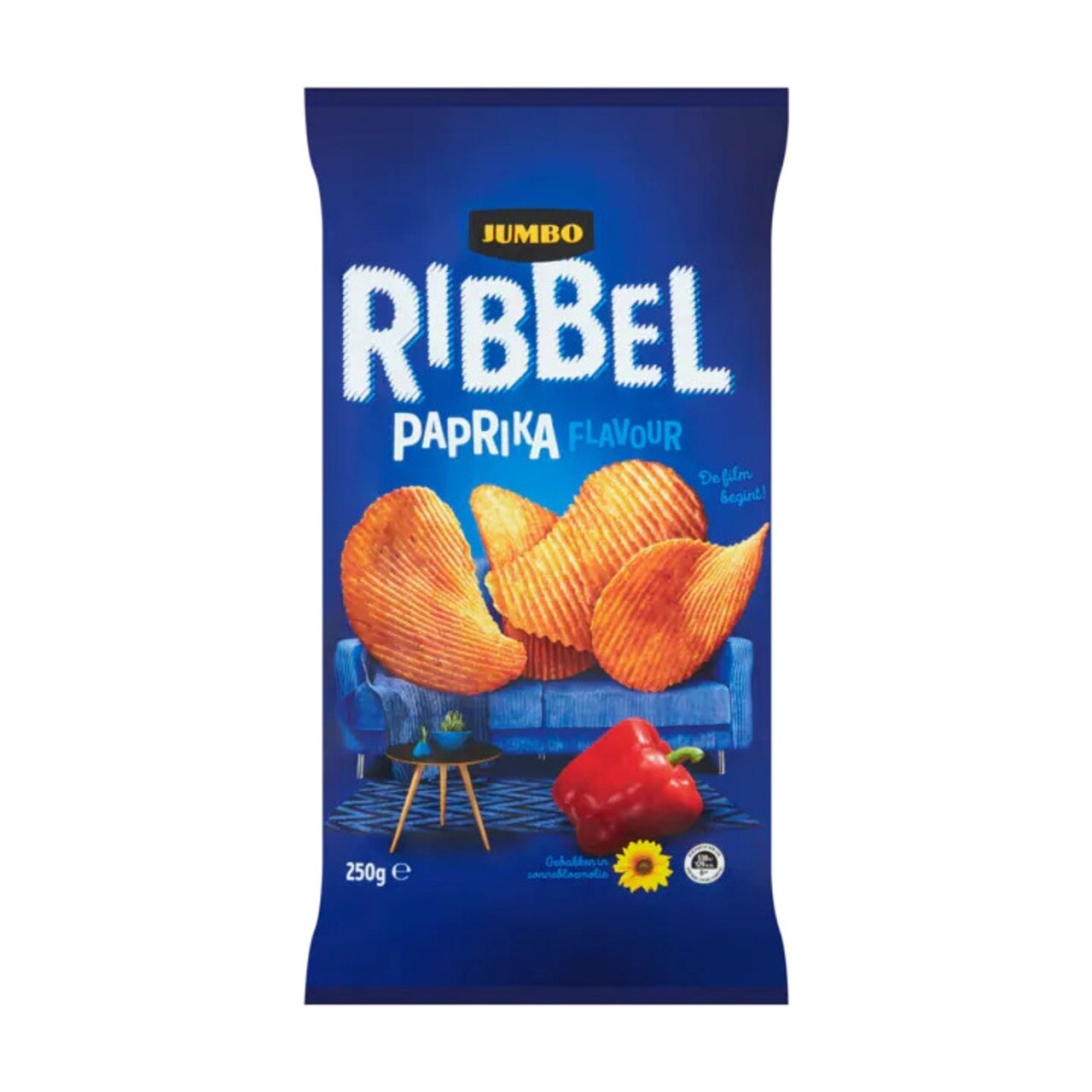 Jumbo Paprika Chips 250g