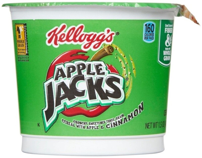Apple Jacks Cereal Tub 42g