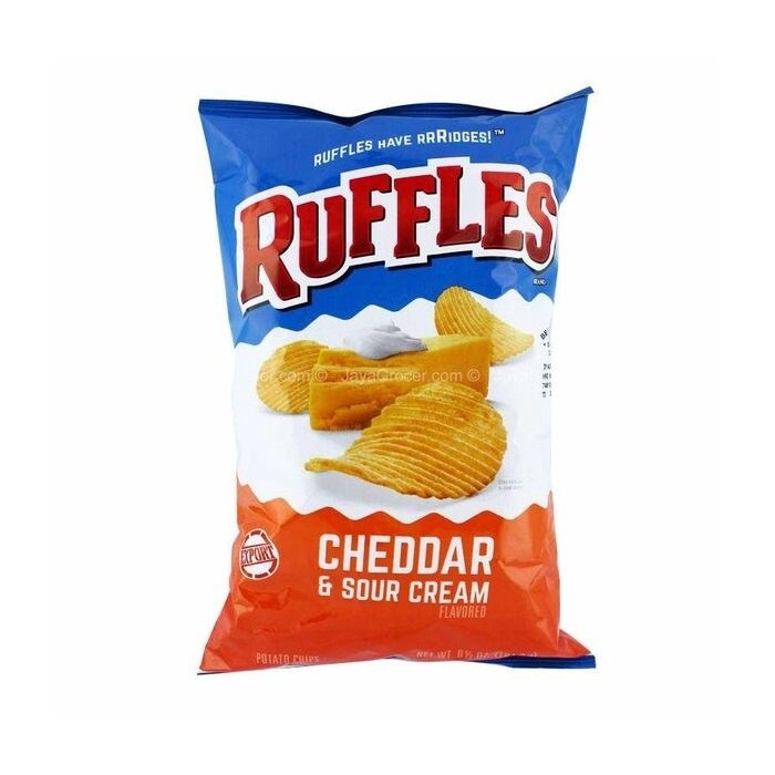 Ruffles Cheddar & Sour Cream 184g