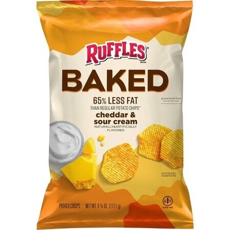Ruffles Baked Cheddar &amp; Sour Cream 170g