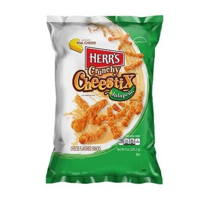 Herr&#39;s Cheestix Jalapeno 255g