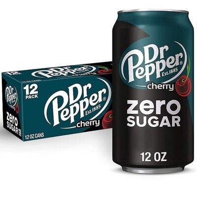 Dr Pepper Cherry Zero Sugar 355ml can