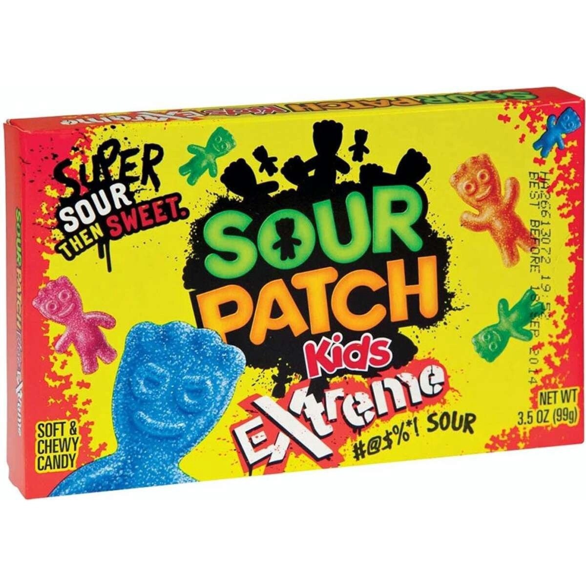 Sour Patch Kids Extreme Sour Movie Box 99g-113g