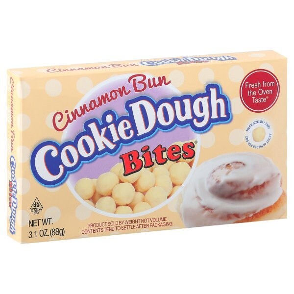 Cookie Dough Bites Movie Box - Cinnamon Bun Bites