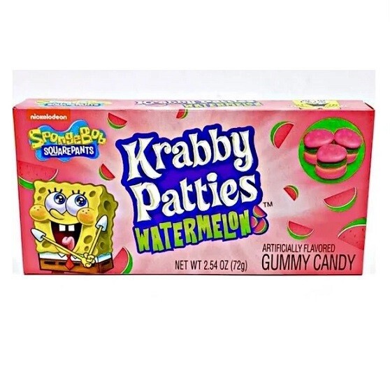 SpongeBob Krabby Patties Watermelon 72g