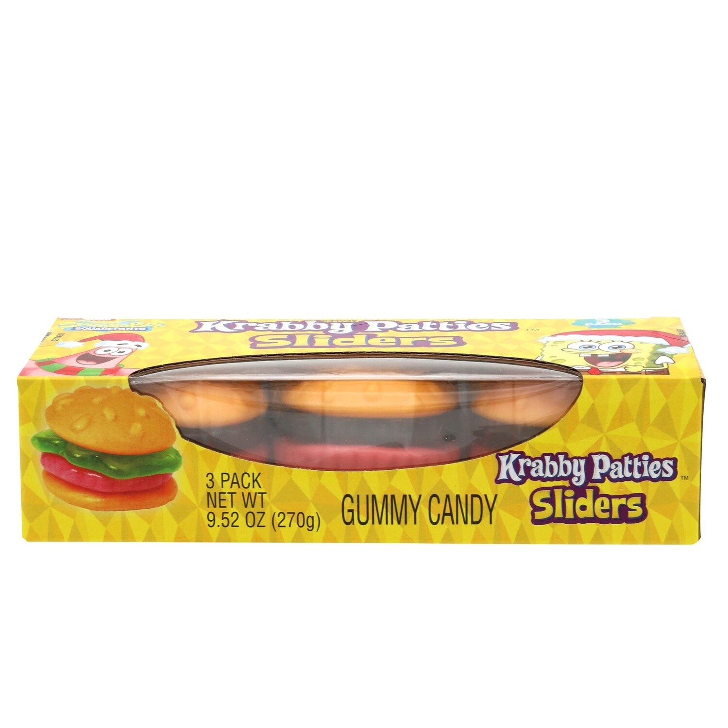 Spongebob Krabby Patties Sliders 270g