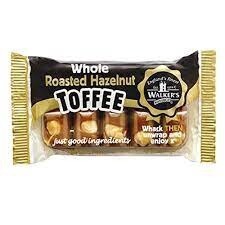 Walkers Toffee Bar 100g - Roasted Hazelnut