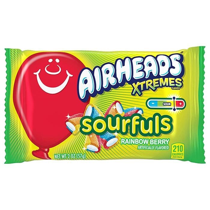 Air Heads Xtreme Rainbow Sourfuls 57g