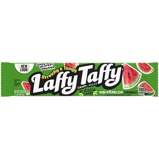 Laffy Taffy Bar 42.5g, Flavour: Watermelon