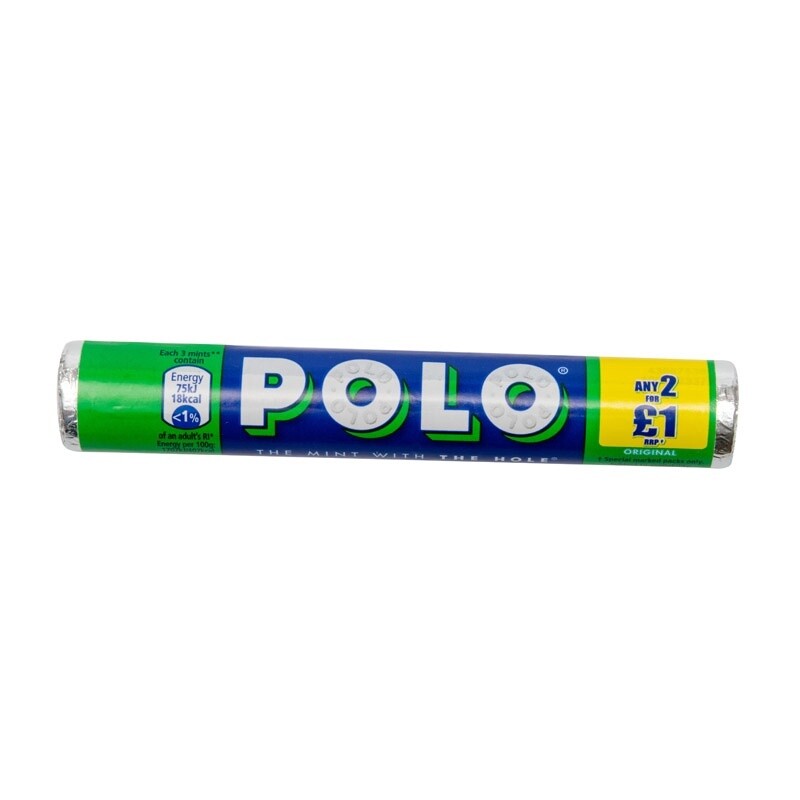 Polo Mints 34g (UK), Flavour: Original Mint