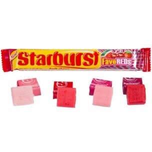 UK Starburst Fave Reds 45g