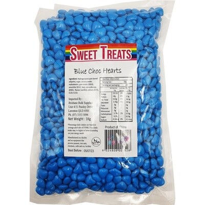 Candy Coated Chocolate Hearts 1kg