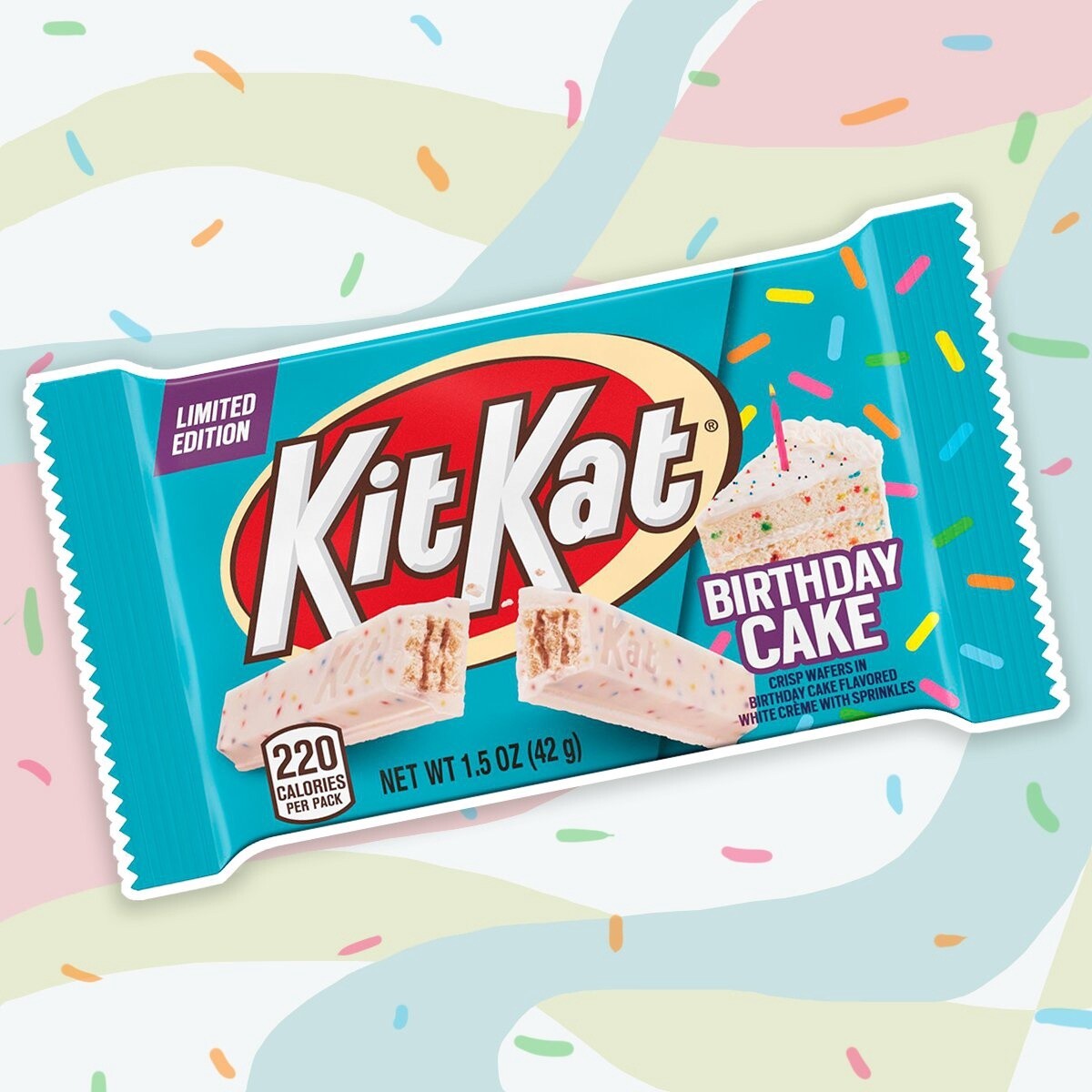 US Kit Kat Birthday Cake