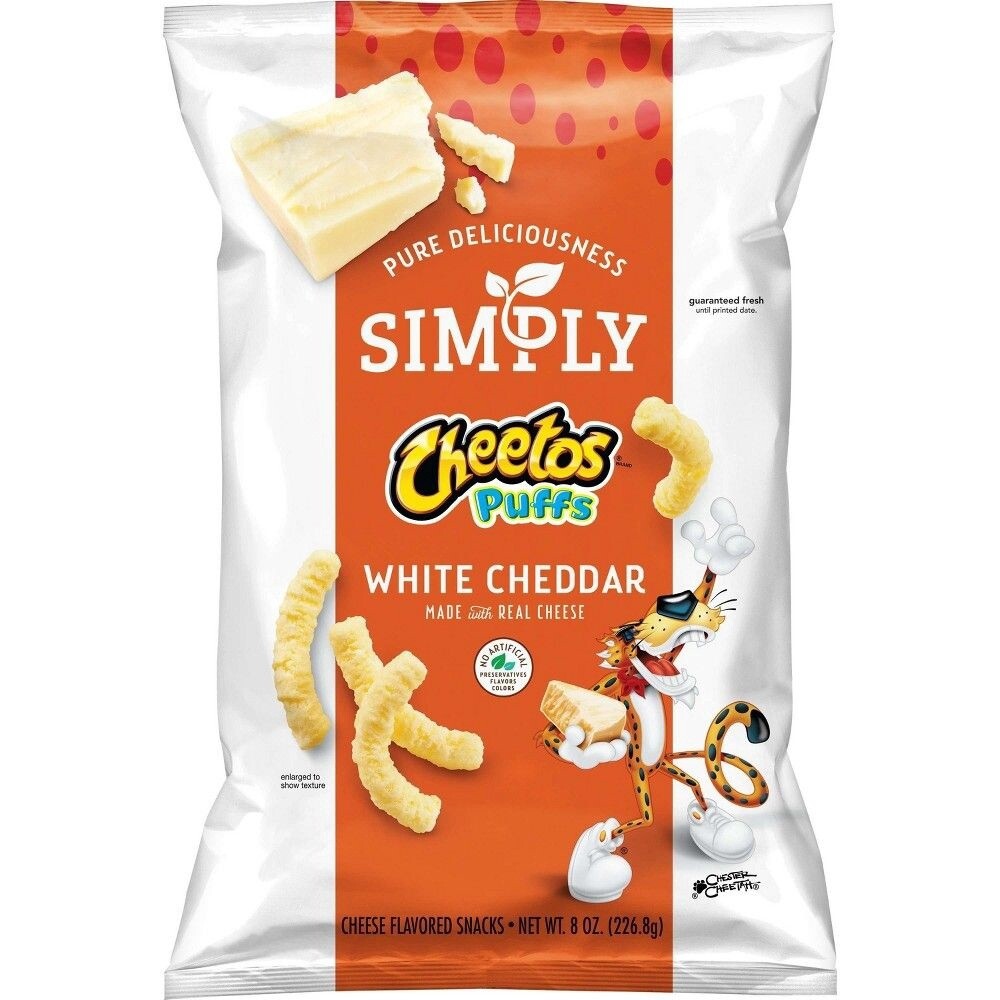 Cheeto&#39;s Puffs White Cheddar 226g