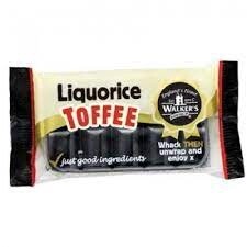 Walkers Toffee Bar 100g - Licorice, Quantity: 100g x 1