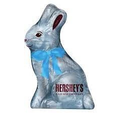 Hershey&#39;s Solid Chocolate Bunny 120g