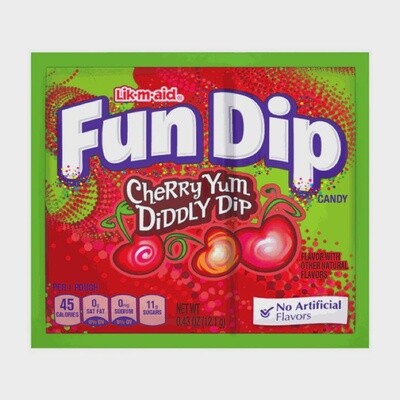 Lik M Aid Fun Dip - Cherry 12g