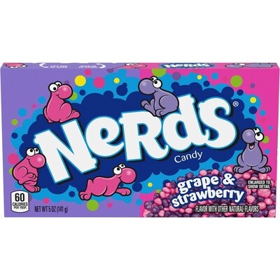 Nerds Movie Box Strawberry &amp; Grape 141.7g