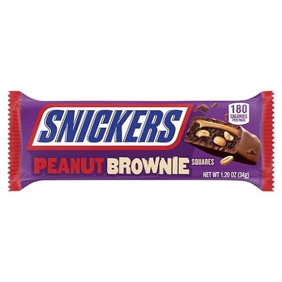 Snickers Peanut Brownie Bar