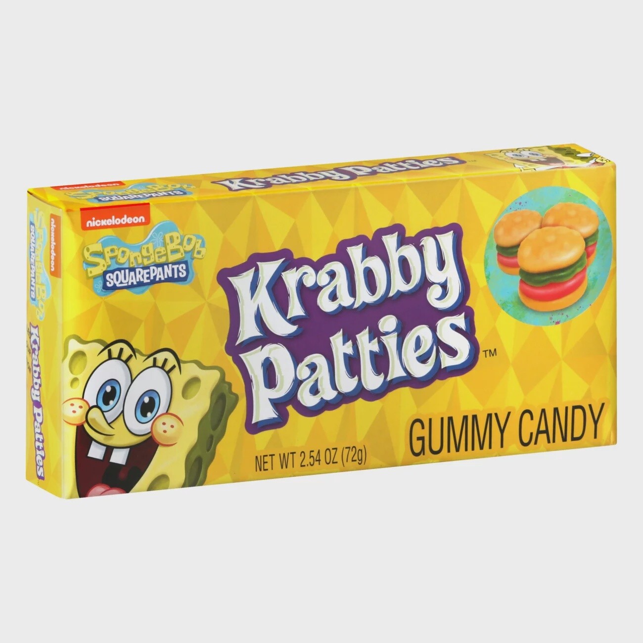 SpongeBob Krabby Patties Gummi Movie Box 72g