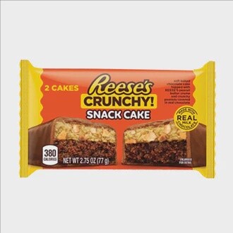 Reese&#39;s Crunchy Snack Cake 77g