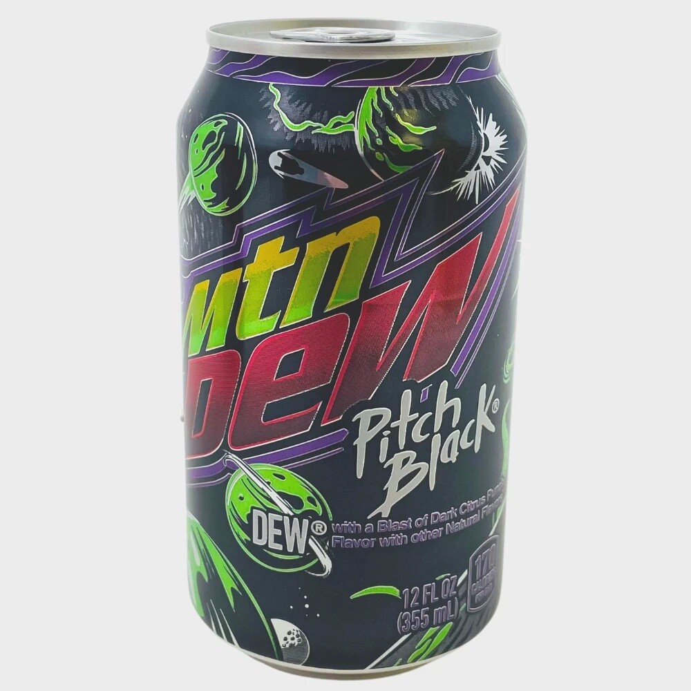 Mtn Dew (Mountain Dew) Pitch Black 355ml