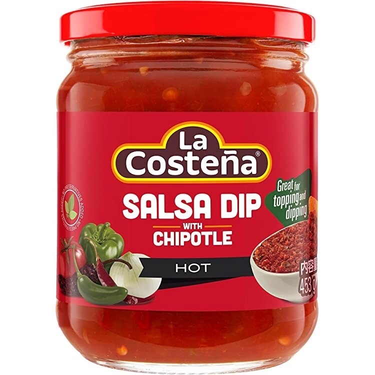 Hot Salsa Dip 453g